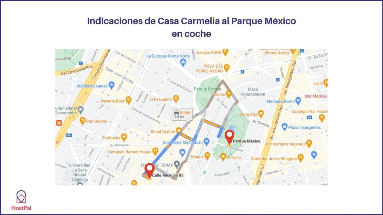 Casa Carmelia La Condesa Apartment Mexico City Exterior photo